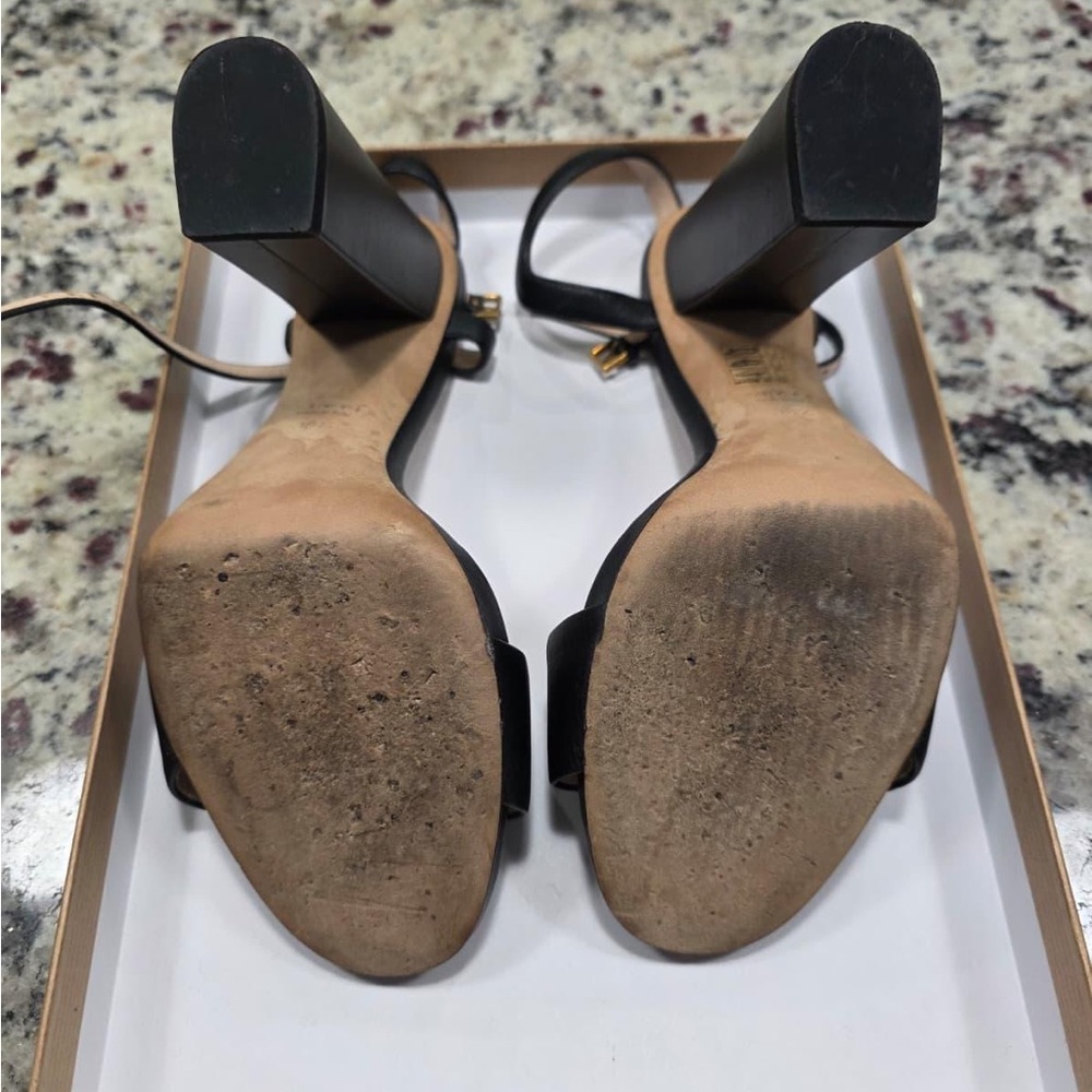 Gucci Horsebit Black Women's Heeled Sandals - Picture 5 of 5
